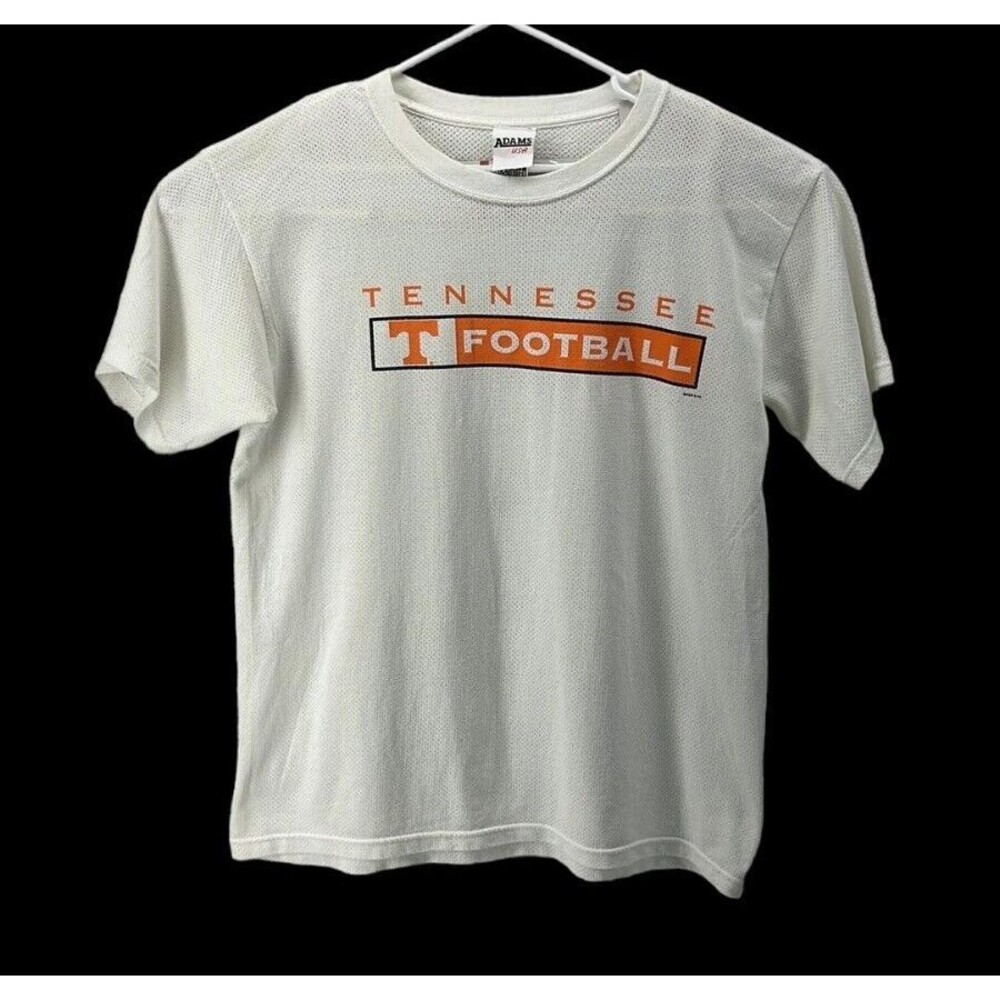 Tennessee Football Jersey Shirt Men’s Size Large ADAMS Vintage USA small stain